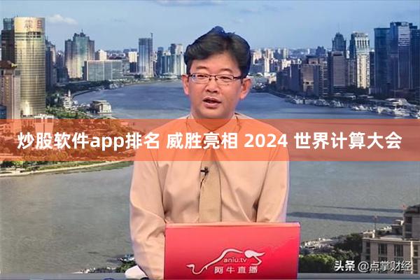 炒股软件app排名 威胜亮相 2024 世界计算大会