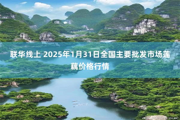 联华线上 2025年1月31日全国主要批发市场莲藕价格行情